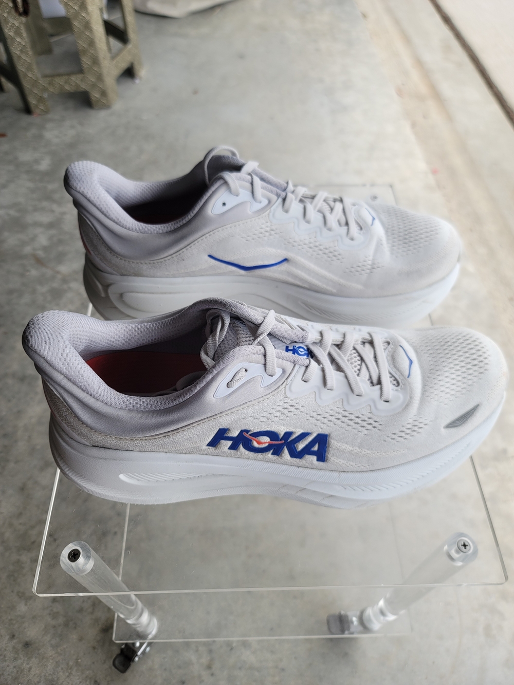 HOKA Bondi 9 Athletic Running Shoes - Picture 8 of 12